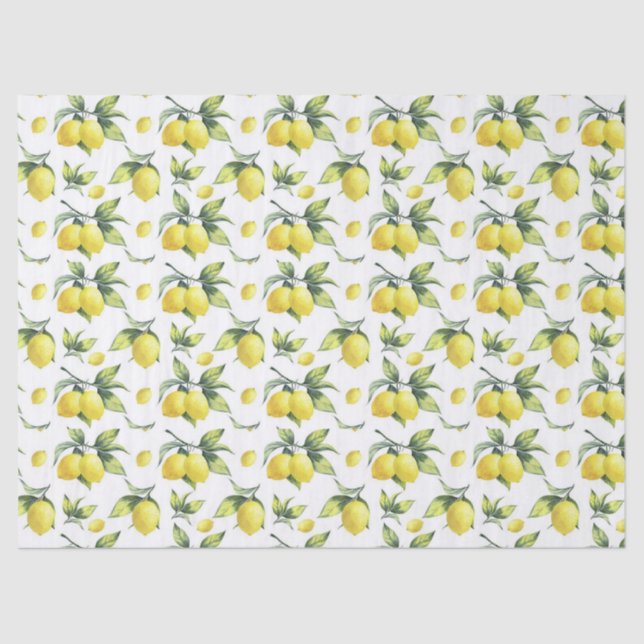 Papel de tejido y descomposición - Lemon's (Anverso)