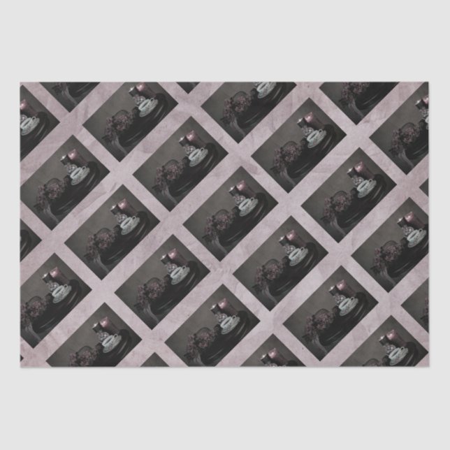 Papel de tejidos 10 lb Damas con té opt.3 (Anverso)