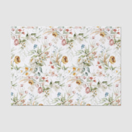 Papel de tejidos (3) Arte floral de 1600 Holandés 