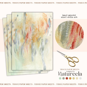 Papel de tejidos abstracto amarillo y gris verde