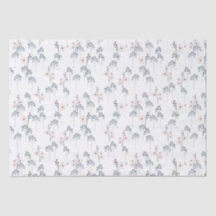 Papel de tejidos acuarela de flores silvestres