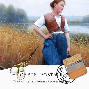 Papel de tejidos artesanales de Francia para mujer