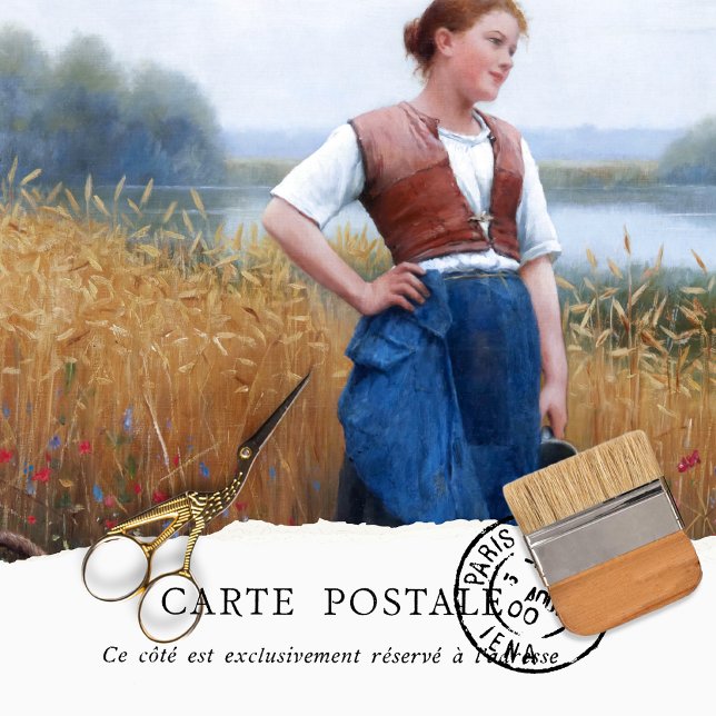 Papel de tejidos artesanales de Francia para mujer (Subido por el creador)