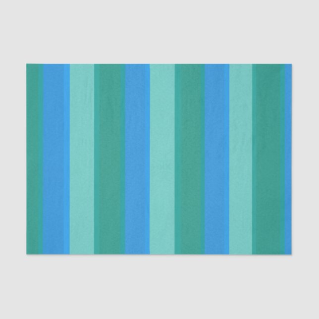 Papel de tejidos atómico Verde azulado y turquesa (Anverso)