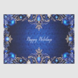 Papel de tejidos azul decorativo para vacaciones