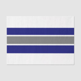 Papel de tejidos azul/gris/blanco de 18 lb