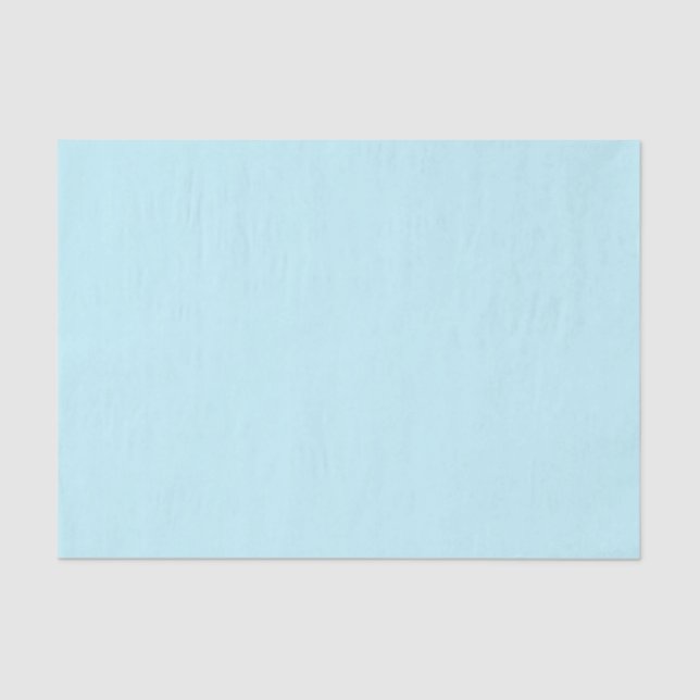 Papel de tejidos azul pastel (Anverso)