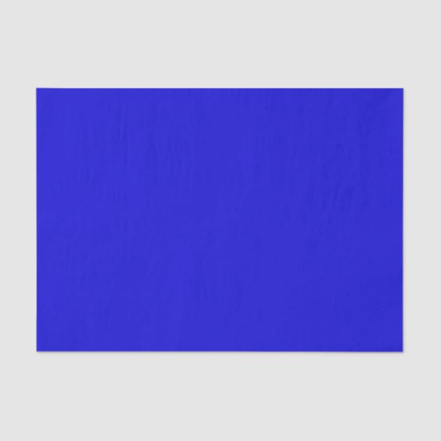 Papel de tejidos azul ultramarino de 10" X 15" MVB (Anverso)