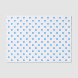 Papel de tejidos azul y polkadots