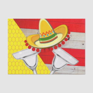 Papel de tejidos bebidas mexicanas