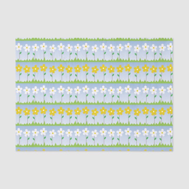 Papel de tejidos blanco y amarillo (Anverso)