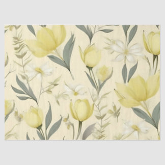 Papel de tejidos Boda de rosas amarillas