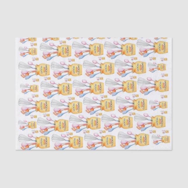 Papel de tejidos Buena cocina (Anverso)