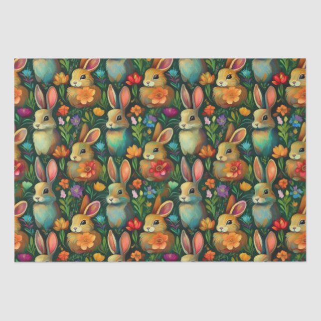 Papel de tejidos Bunny (Anverso)