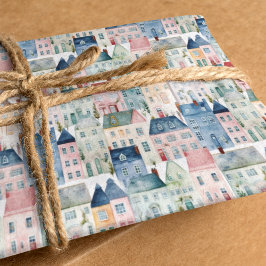 Papel de tejidos colorido de color acuático de vac