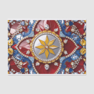 Papel de tejidos con diseño colombiano