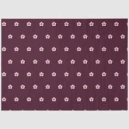 Papel de tejidos con flores de cerezo