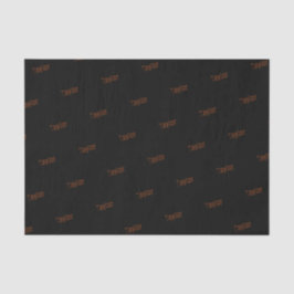 Papel de tejidos con nombre problemático (negro y 