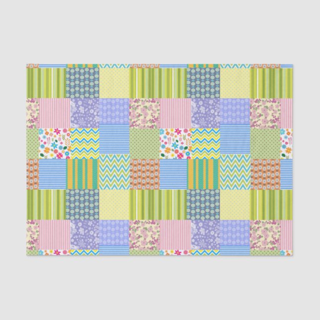 Papel de tejidos de 10 lb, blanco (Anverso)