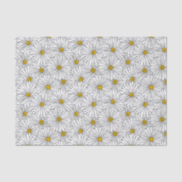 Papel de tejidos de 10 lb de margarita grande, bla