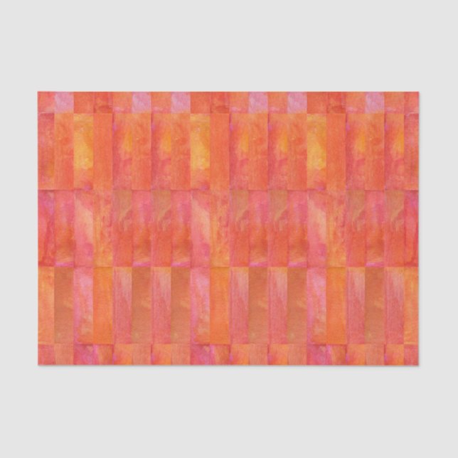 Papel de tejidos de 10 lb en cereza de ladrillo (Anverso)