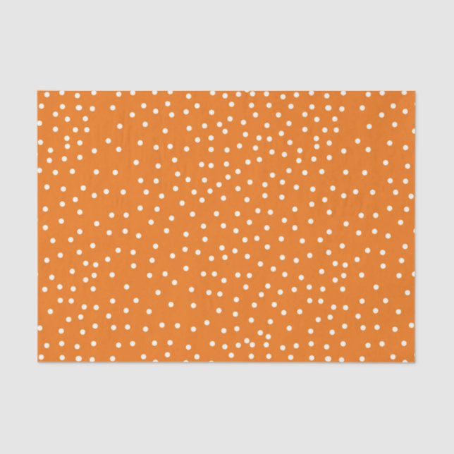 Papel de tejidos de 10" X 15" para el naranja lige (Anverso)