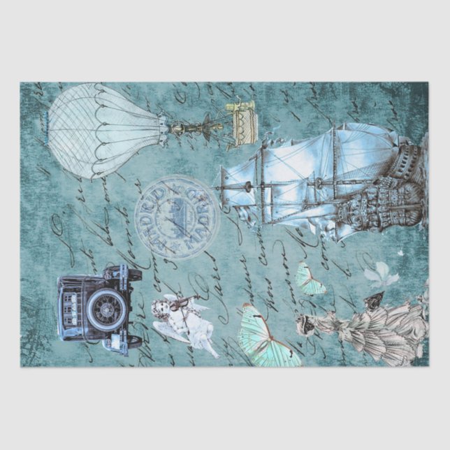 Papel de tejidos de 15" x 20" de la pantalla de vi (Anverso)