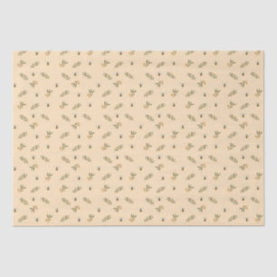 Papel de tejidos de abeja de miel Pastel Almond