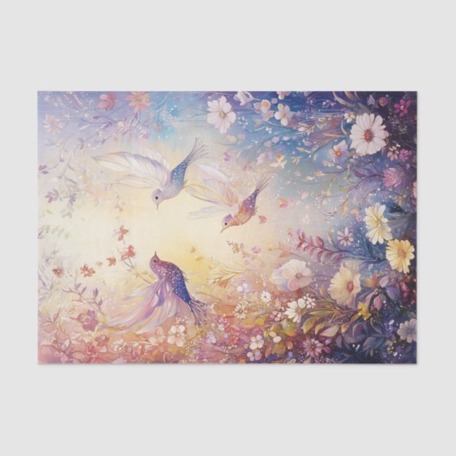 Papel de tejidos de aves (Anverso)