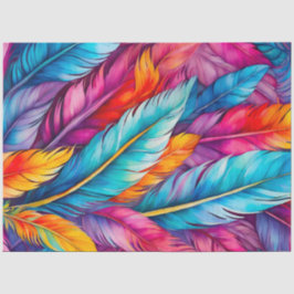 Papel de tejidos de color acuático colorido