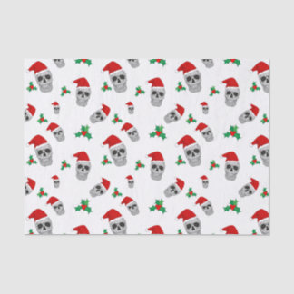 Papel de tejidos de cráneo para navidades