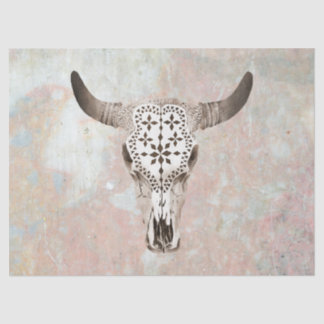 Papel de tejidos de descomposición de cráneo de va