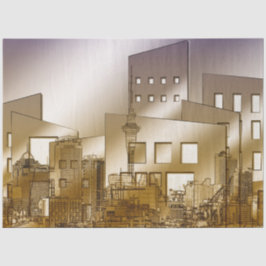 Papel de tejidos de descomposición de la arquitect