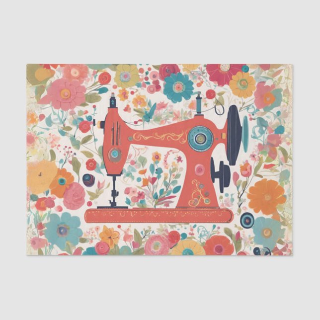 Papel de tejidos de descomposición de la máquina d (Anverso)