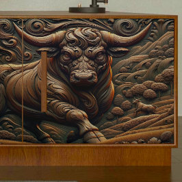 Papel de tejidos de descomposición de toros de mad