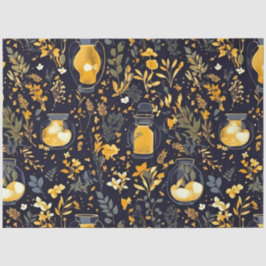 Papel de tejidos de descomposición Linternas de pl