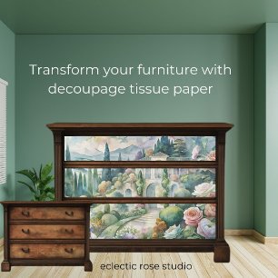 Papel de tejidos de desconección Florals y Villa
