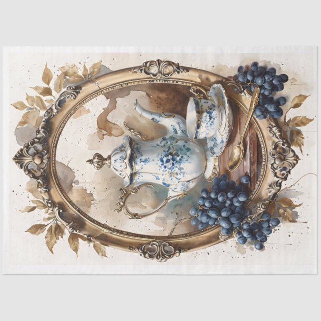 Papel de tejidos de deshuesado de China (Anverso)