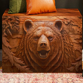 Papel de tejidos de desunión del oso de madera