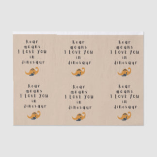 Papel de tejidos de Dino