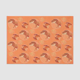 Papel de tejidos de Dino