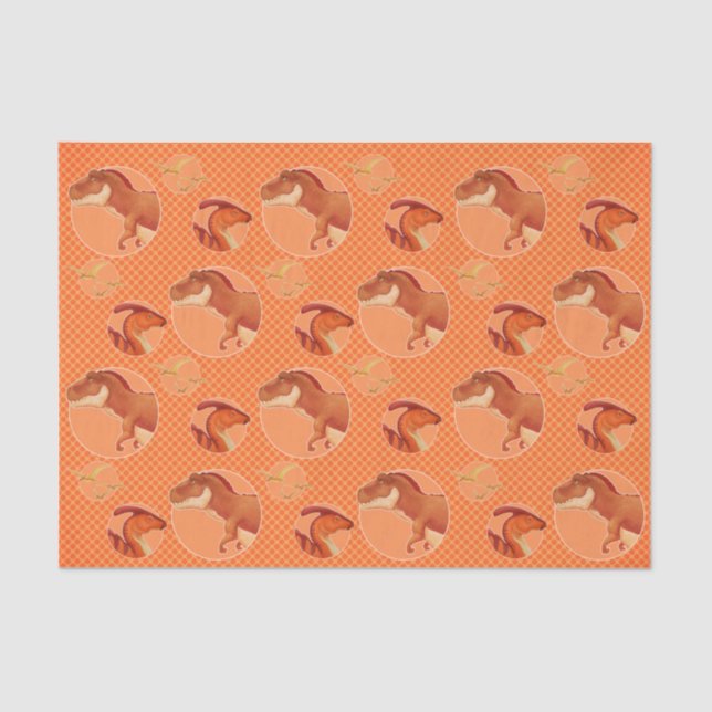 Papel de tejidos de Dino (Anverso)