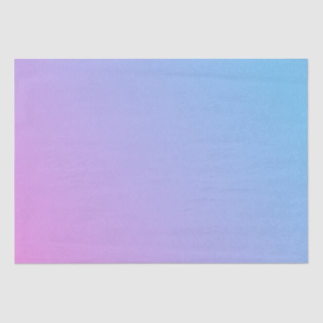 Papel de tejidos de embrión azul a rosa (Anverso)