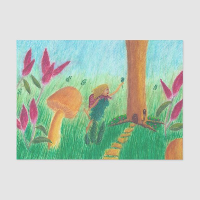 Papel de tejidos de fantasía de Bonito (Anverso)