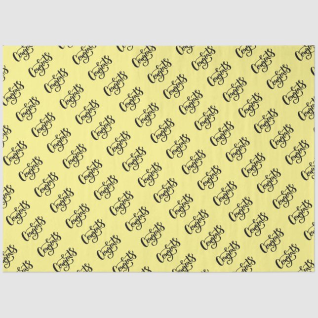 Papel de tejidos de felicitaciones (Anverso)