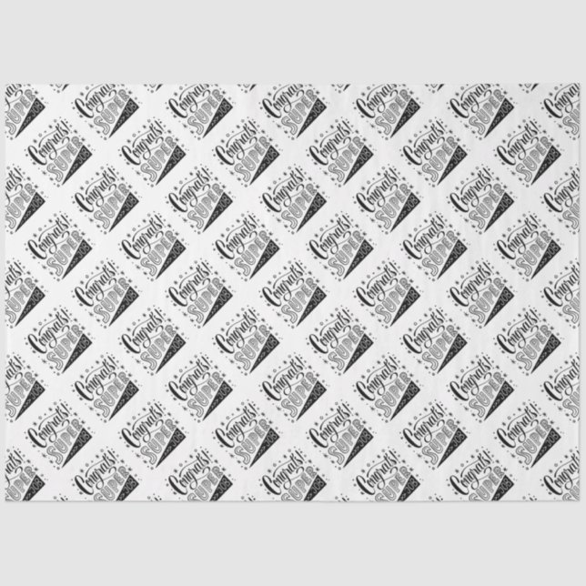 Papel de tejidos de felicitaciones (Anverso)