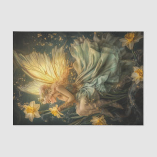 Papel de tejidos de flores