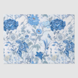 Papel de tejidos de flores salvajes de Chinoiserie