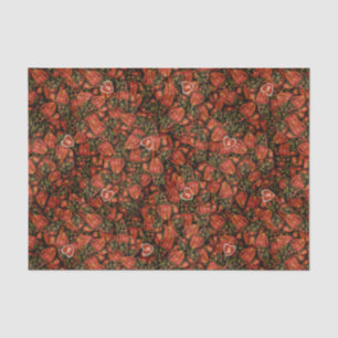 Papel de tejidos de fresa