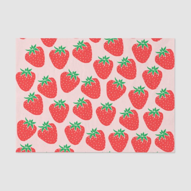 Papel de tejidos de fresas curas (Anverso)